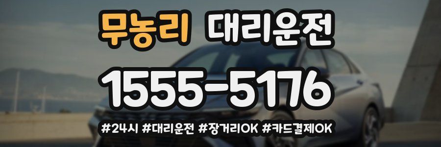 무농리 대리운전