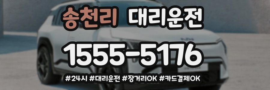 송천리 대리운전