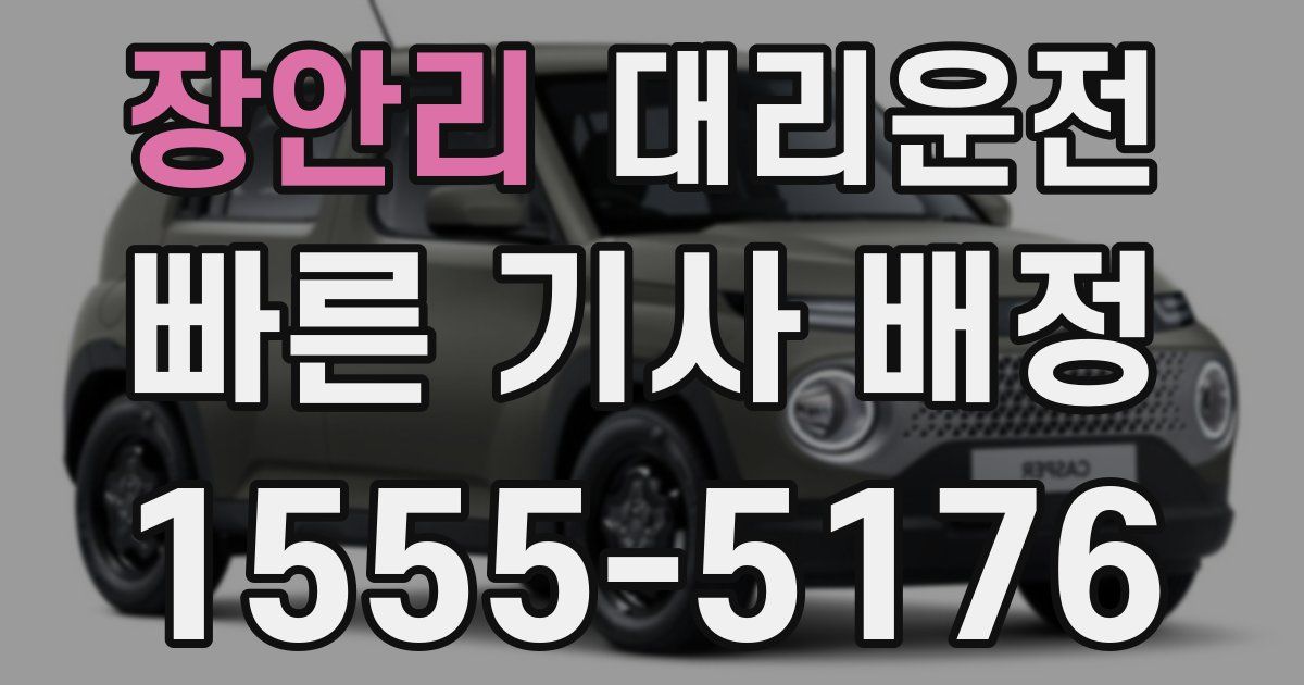 일일대리기사
