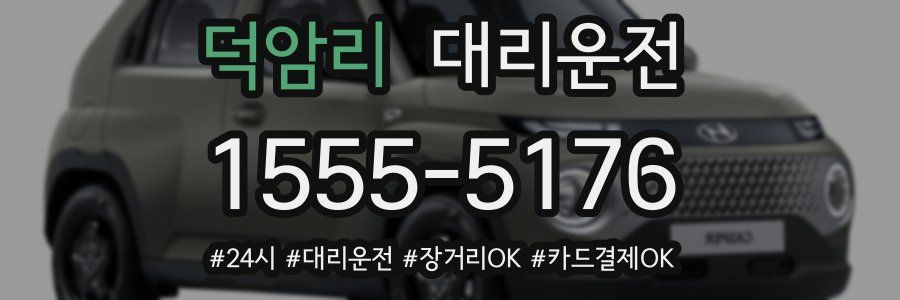 덕암리 대리운전