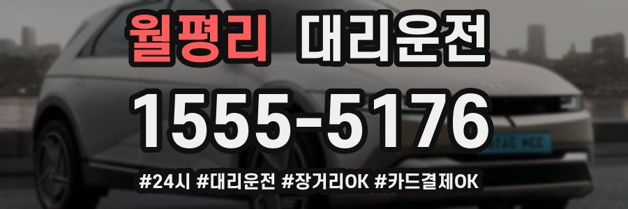 월평리 대리운전