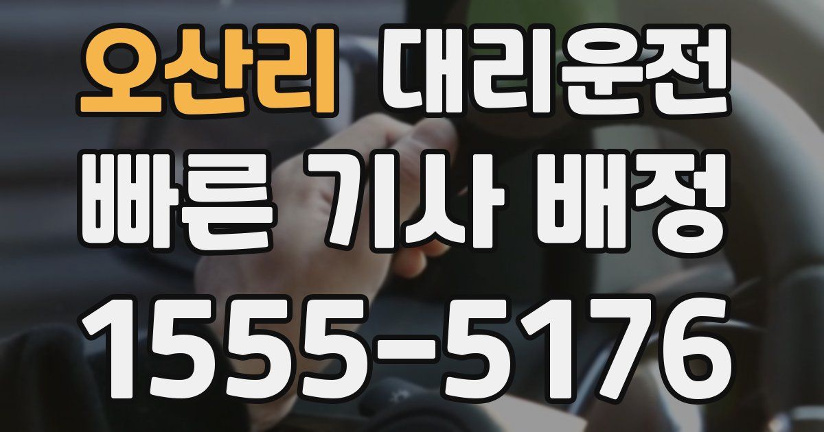 일일대리기사