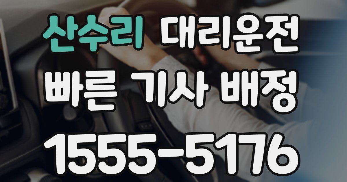 일일대리기사