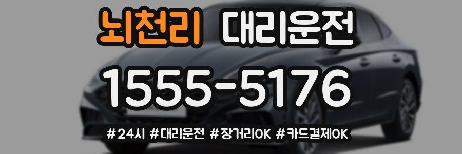 뇌천리 대리운전