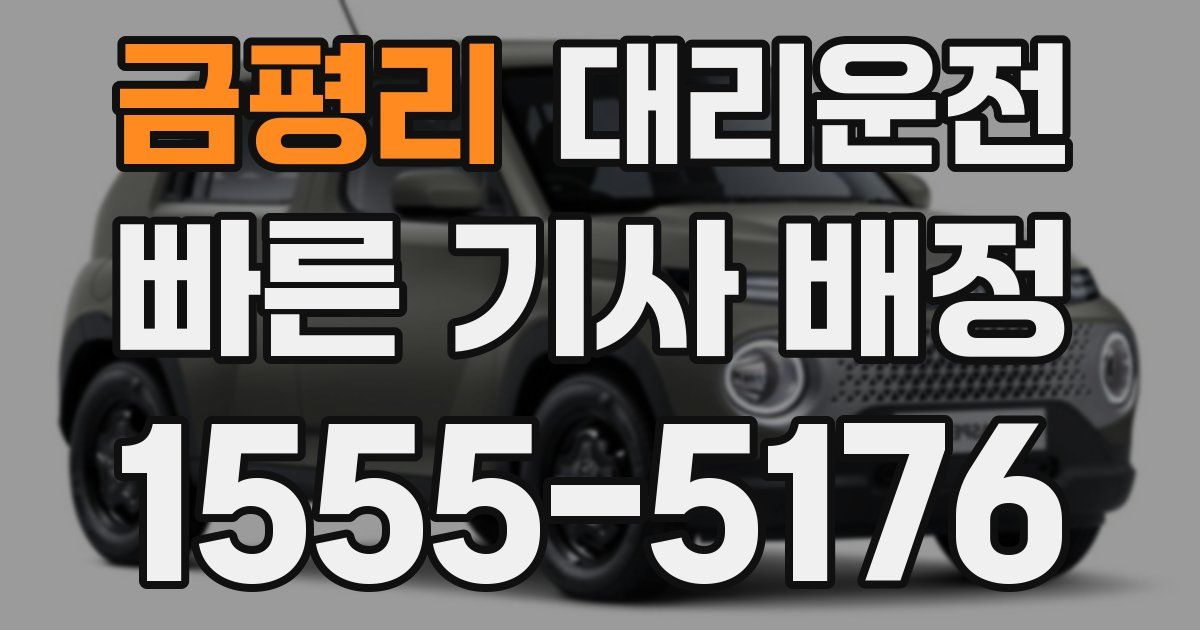 일일대리기사