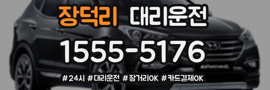 장덕리 대리운전