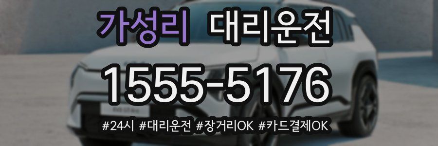 가성리 대리운전