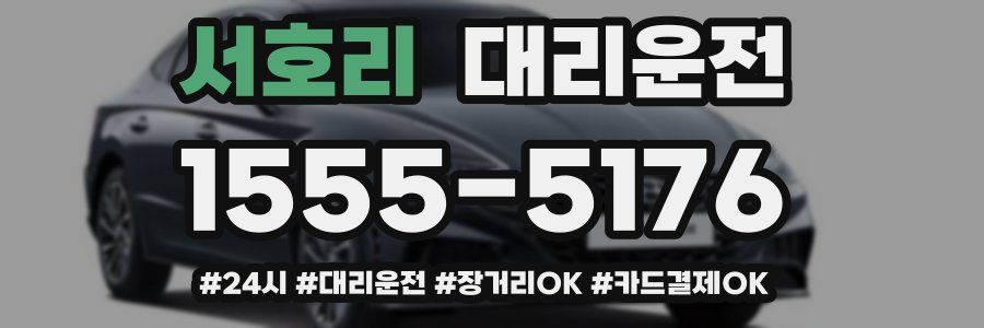 서호리 대리운전