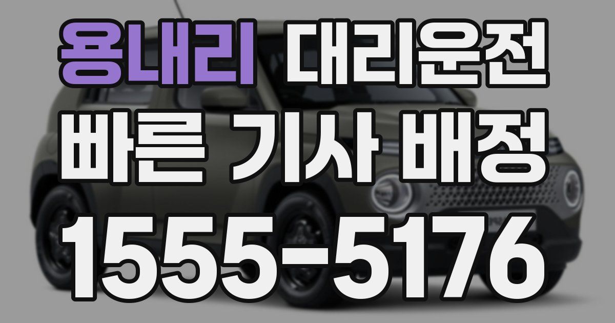일일대리기사
