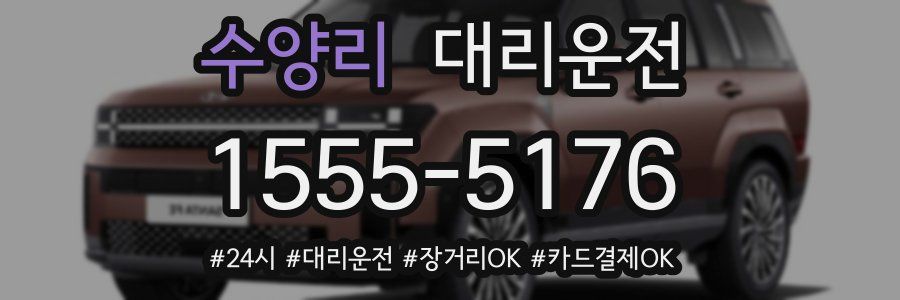 수양리 대리운전