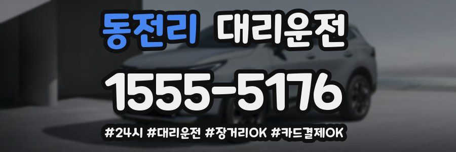동전리 대리운전