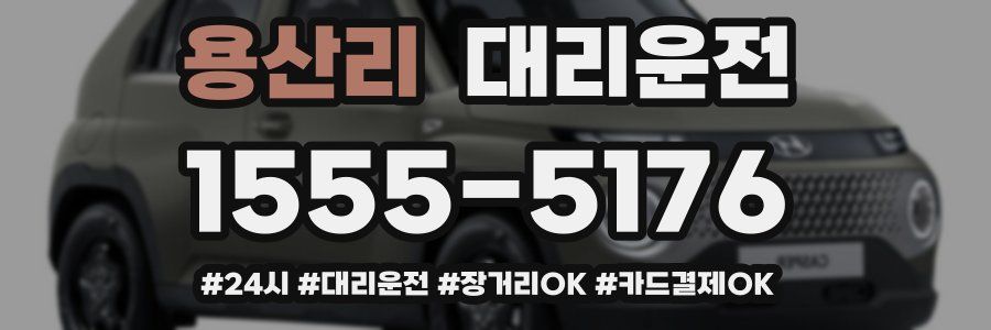 용산리 대리운전