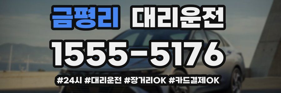 금평리 대리운전