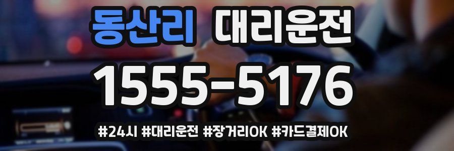동산리 대리운전