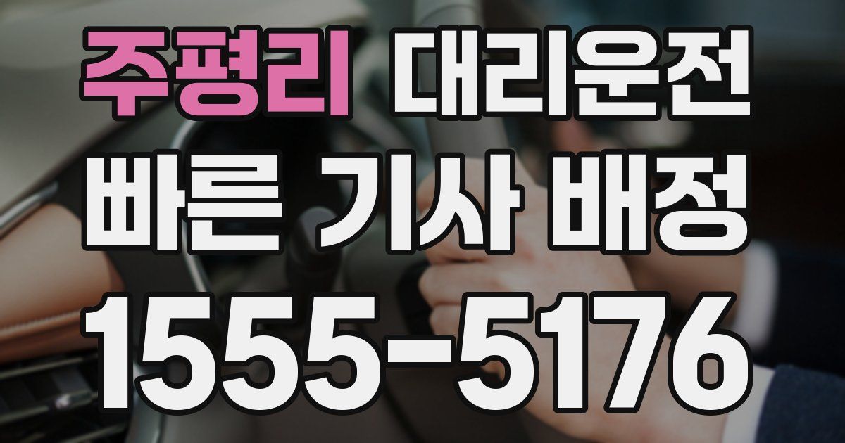 일일대리기사