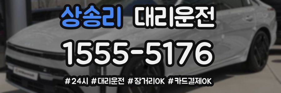 상송리 대리운전