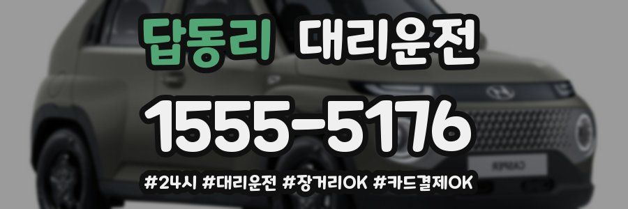 답동리 대리운전