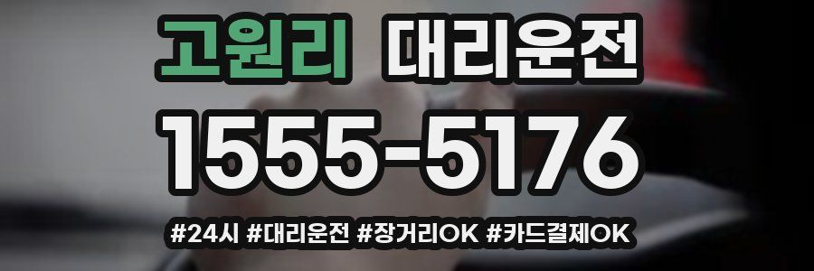 고원리 대리운전