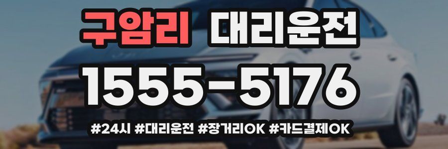 구암리 대리운전