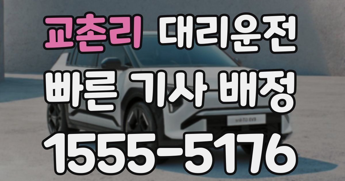 일일대리기사