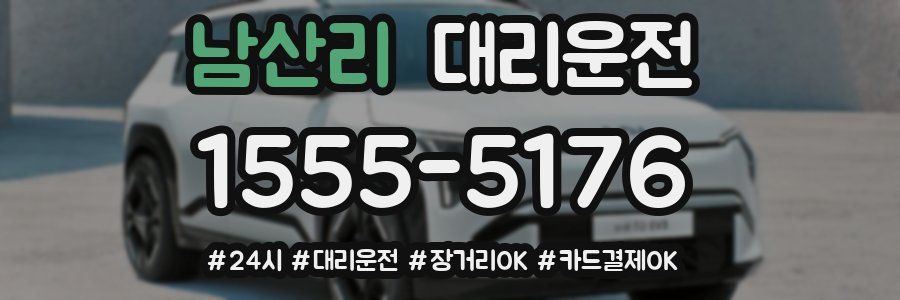 남산리 대리운전