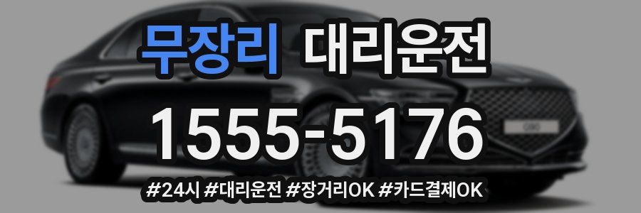 무장리 대리운전