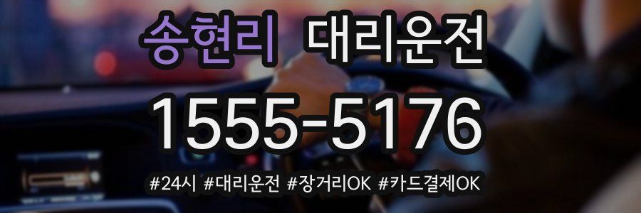 송현리 대리운전