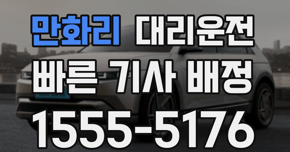 일일대리기사