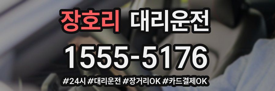 장호리 대리운전