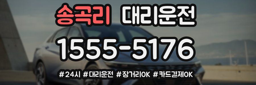 송곡리 대리운전