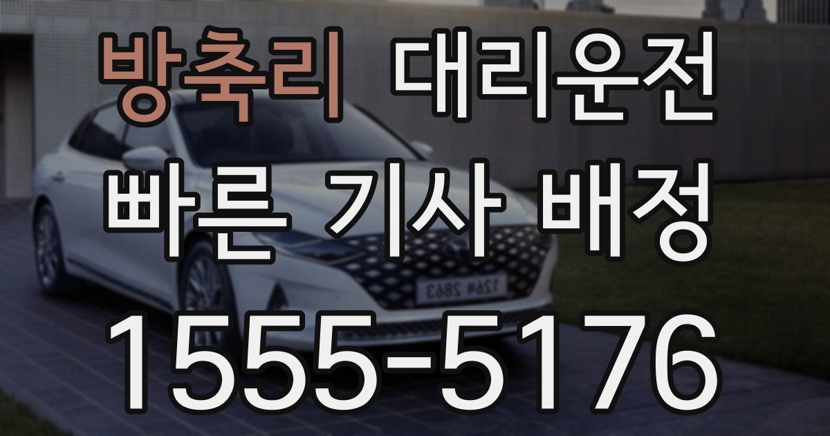 일일대리기사