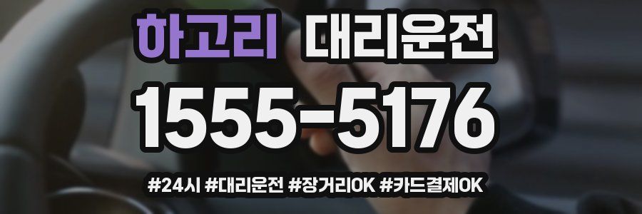 하고리 대리운전