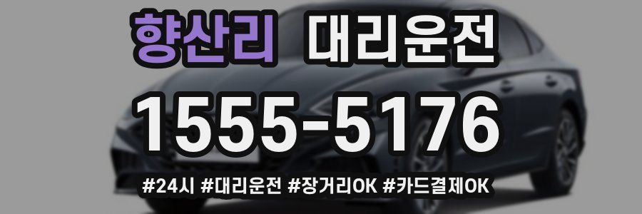 향산리 대리운전