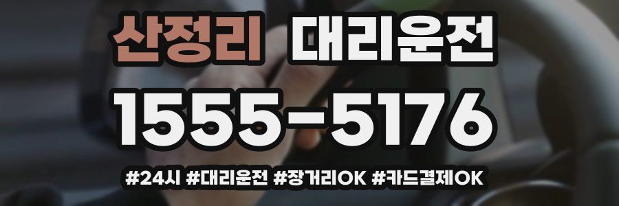 산정리 대리운전