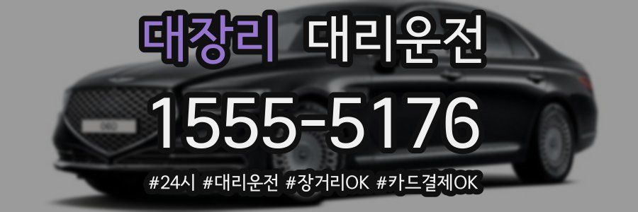 대장리 대리운전