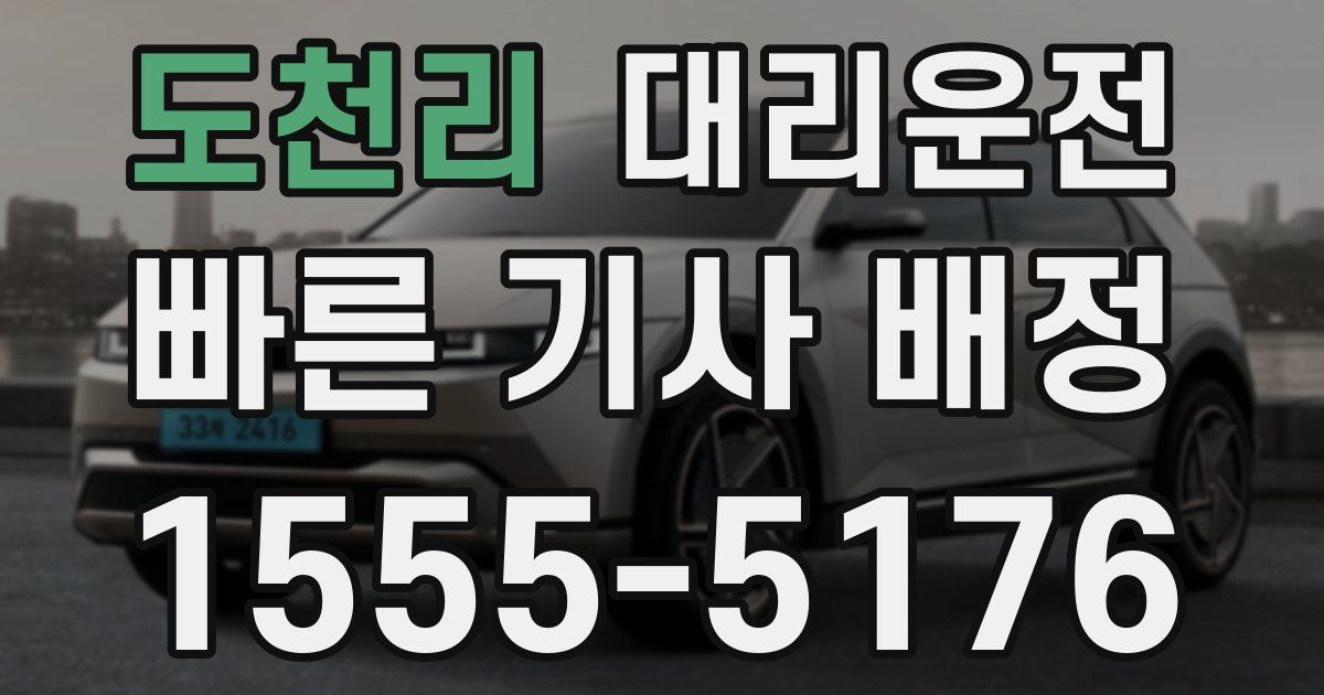 일일대리기사