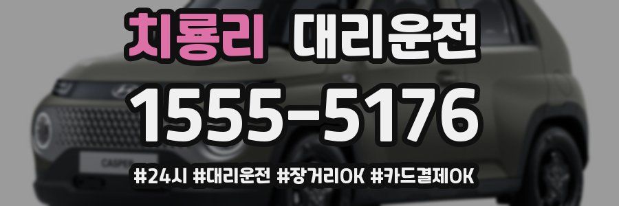 치룡리 대리운전