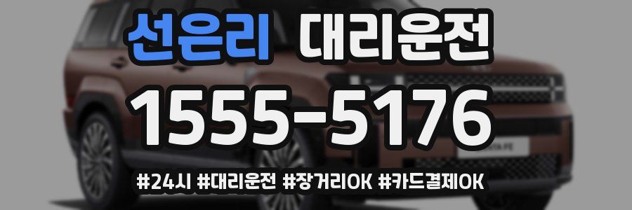 선은리 대리운전