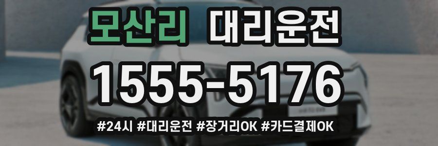 모산리 대리운전