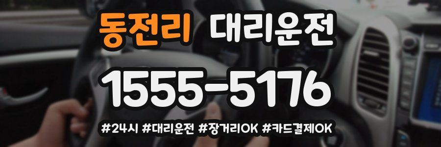 동전리 대리운전