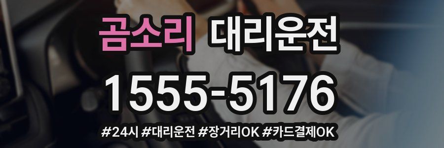 곰소리 대리운전