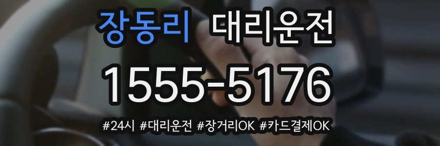 장동리 대리운전
