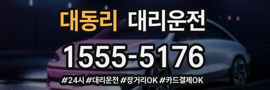 대동리 대리운전