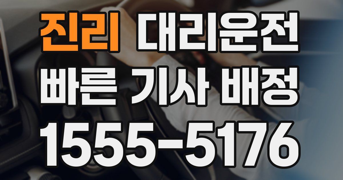 일일대리기사