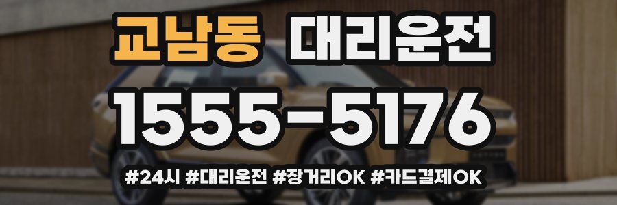 교남동 대리운전