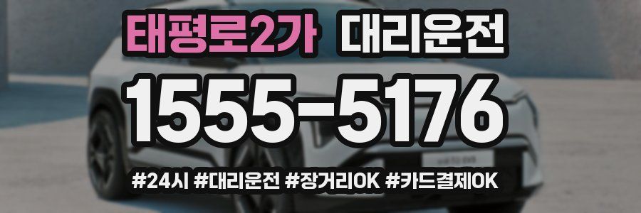 태평로2가 대리운전