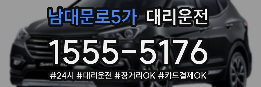 남대문로5가 대리운전
