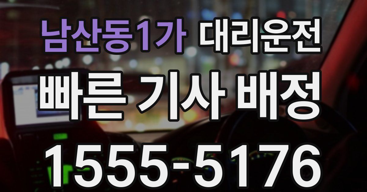 일일대리기사