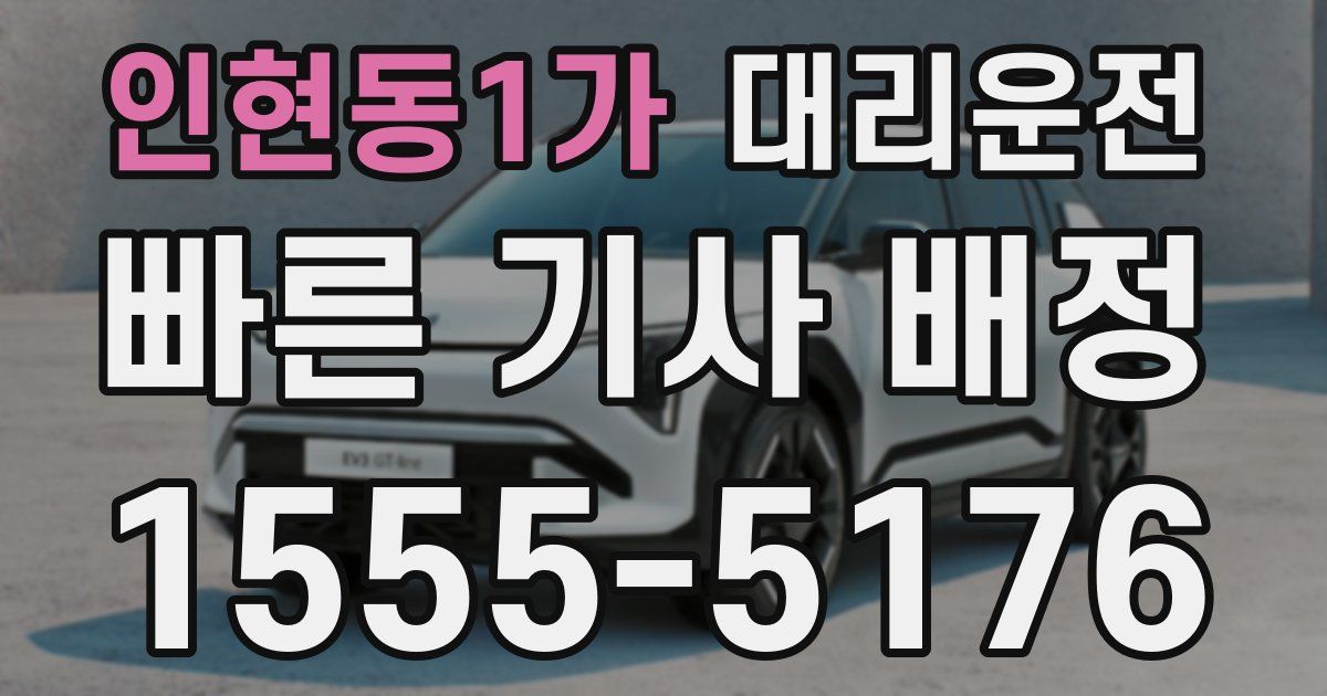 일일대리기사