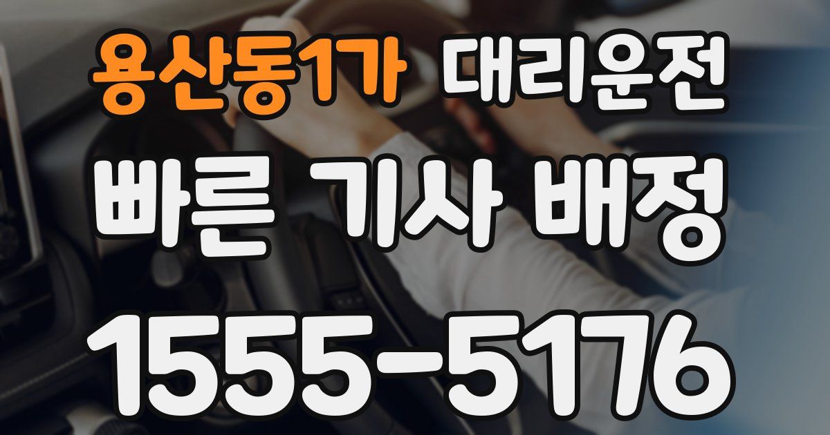 일일대리기사